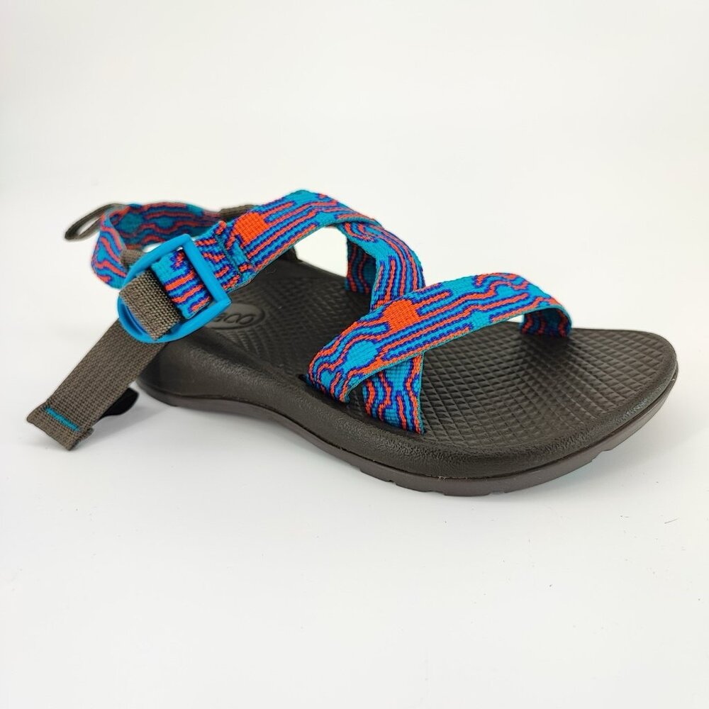 Chaco Z/1 Ecotread Kid's Size 1 US Synthetic Multicolor Sandals J180254